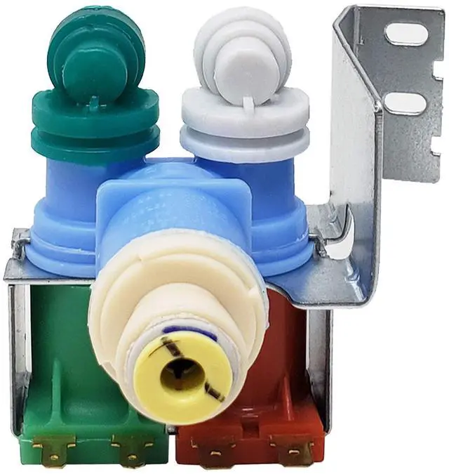 Main image of W10210603 Enterpark Refrigerator Water Inlet Valve Replacement Compatible with Whirlpool, Jenn-Air, Amana, Maytag Replaces WPW10210603, PS11750433
