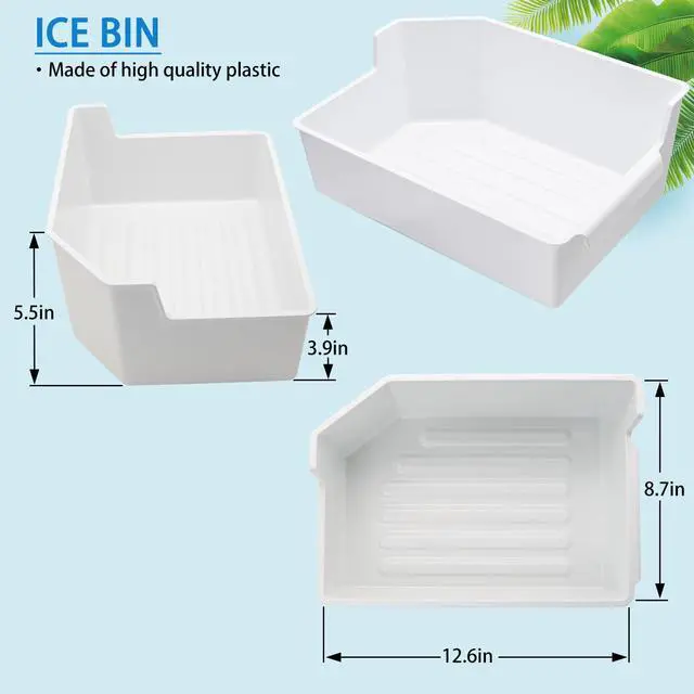 Alt view image 5 of 7 - IM116000 Ice Maker Assembly Kit for Frigidaire Elec-trolux Refrigerator