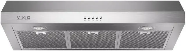 Main image of Under Cabinet Range Hood 30 Inch, 1200 CFM Dual-Motor Kitchen Vent with LED Lights, Button Control, Ducted Vent Hood, Reusable 5-Layer Aluminum Filters, Stainless Steel