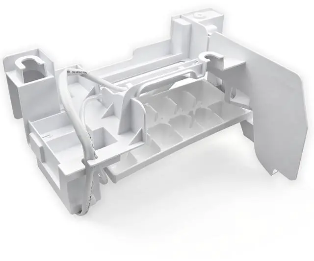 Main image of 5989JA1005H Refrigerator Ice Maker Assembly, Replace for LG Refrigerators | Replacement Models: LSC27925SB, LSC27925ST, and LSC27925SW; High-efficiency ice making; service