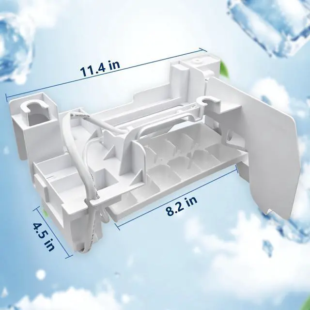 Alt view image 5 of 6 - 5989JA1005H Refrigerator Ice Maker Assembly, Replace for LG Refrigerators | Replacement Models: LSC27925SB, LSC27925ST, and LSC27925SW; High-efficiency ice making; service