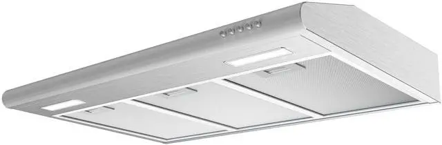 Main image of Under Cabinet Range Hood 30 inch Vent Hood for Kitchen with 3 Speed Exhaust Fan, Ducted and Ductless Convertible, Stainless Steel
