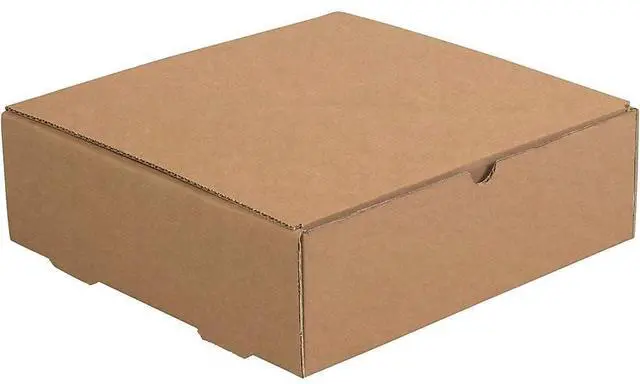 Main image of Aviditi Brown Kraft Literature Mailing Boxes, 10 x 10 x 4 Inches, Pack of 50, Crush-Proof, for Shipping, Mailing and Storing
