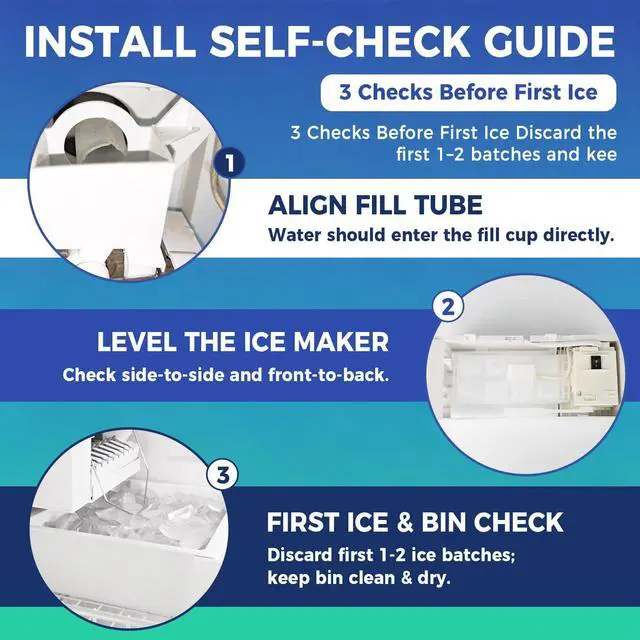 Alt view image 4 of 7 - W11546935 W11359448 W11700250 W11633658 Refrigerator Ice Maker Replacement Ice Maker Assembly Compatible with Select Models