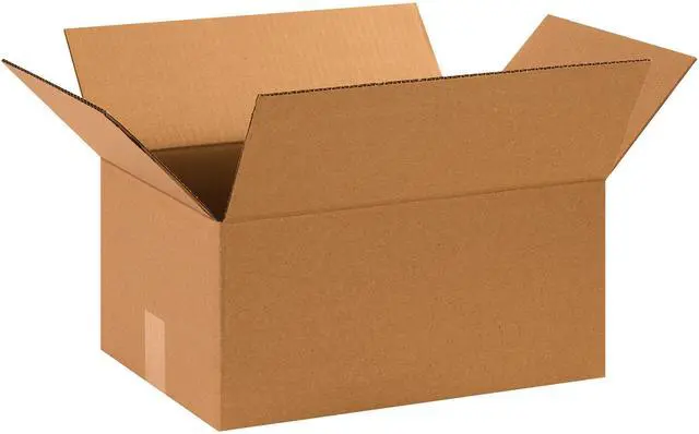 Main image of Shipping Boxes Medium 15"L x 11"W x 7"H 25-Pack - Corrugated Cardboard Box for Moving, Mailing, Packing, Packaging and Storage