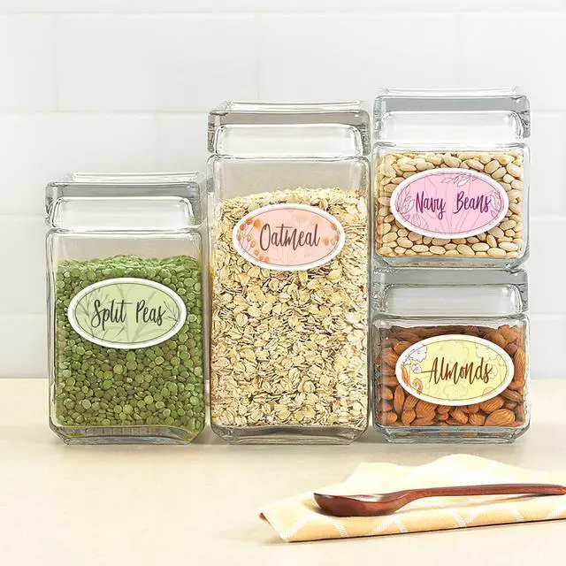 Alt view image 7 of 7 - ® Matte White Oval Labels, Sure Feed® Technology, 4.25" x 2.5", 1,500 Matte White Printable Labels