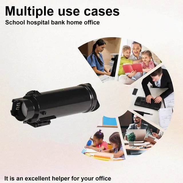 Alt view image 6 of 6 - Workcenter 6515 Phaser 6510 Extra High Yield Toner Cartridge (4-Pack,Black/Cyan/Magenta/Yellow), 106R03490 106R03491 106R03492 106R03480 Toner Replacement for Xerox WorkCentre 6515 Phaser 6510 Printer