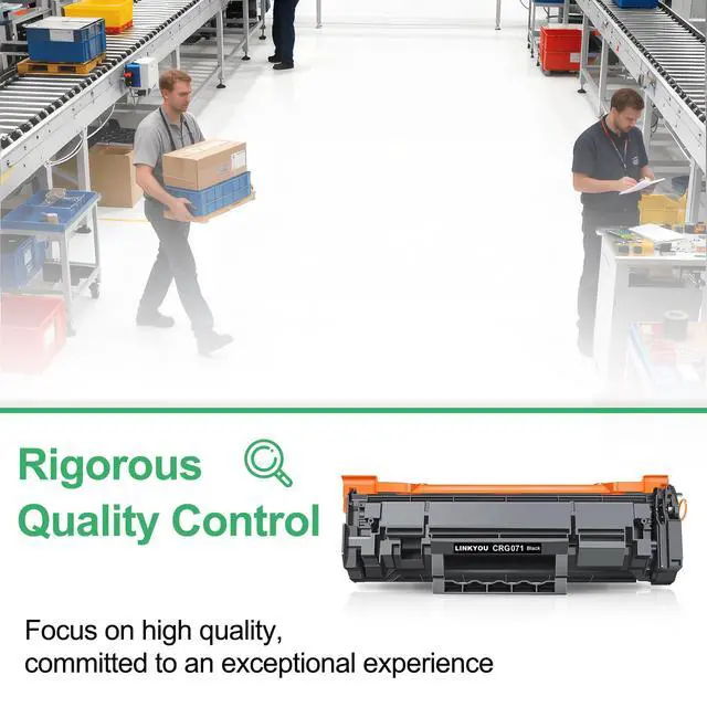Alt view image 6 of 6 - 071 Toner Cartridge: 2 Pack 071 High Yield Replacement for Canon 071 Black Toner Cartridge CRG071 for ImageCLASS LBP122dw LBP122 LBP120 MF270 Mf272dw Mf273dw Mf275dw Printer