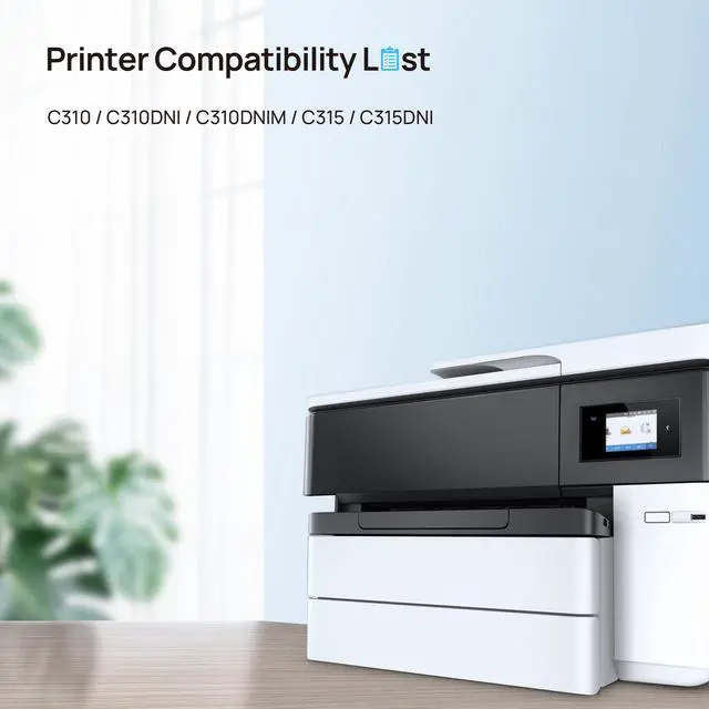 Alt view image 2 of 6 - Replacement for Xerox C310 C315 Toner Cartridge use with C310DNI C315DNI | Compatible with Xerox C310 C315 Toner Cartridge 006R04356 006R04357 006R04358 006R04359 4-Pack Cyan Magenta Yellow Black