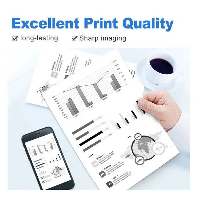 Alt view image 7 of 7 - Toner Cartridge DL-410 Drum Unit Works M7102, M7202, M6802, P3012, P3302, M6702 M7302 Series Monochrome Laser Printer, Yields up to 12,000 Pages