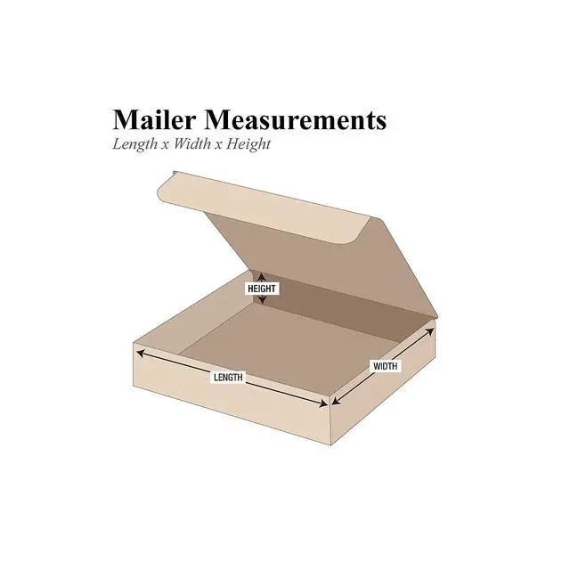 Alt view image 2 of 3 - Aviditi Brown Kraft Literature Mailing Boxes, 10 x 10 x 4 Inches, Pack of 50, Crush-Proof, for Shipping, Mailing and Storing