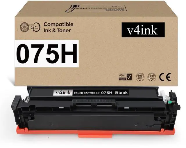 Main image of 075H 075 Toner Cartridge Black Replacement for Canon 075H LBP646Cdw 1 Pack | Compatible for Canon 075 075H Color imageCLASS LBP646Cdw LBP647Cdw MF662Cdw MF663Cdw MF665Cdw LBP640C MF660C Series Printer