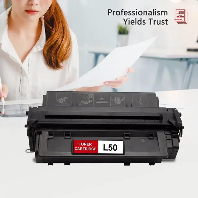Alt view image 5 of 7 - L50 High-Yield Black Toner Cartridge 1-Pack Replacement for Canon L50 Toner Cartridge for ImageClass D660 D661 D680 D760 D761 D780 D860 D861 D880 Printer