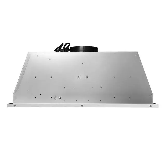 Alt view image 4 of 7 - 30 in. Lumin Collection 380 CFM Ducted Insert Range Hood, LED, Stainless | COS-30IRHP Push Button Controls, 3 Fan Speeds, Permanent Dishwasher-Safe Baffle Filters, Backdraft Damper