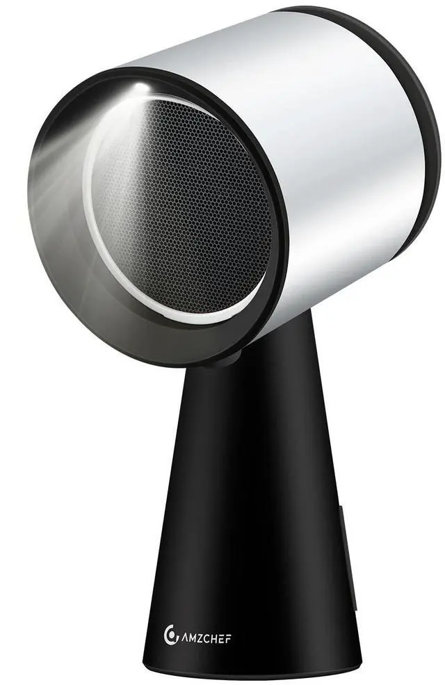 Main image of Portable Range Hood, 3-Speed Desktop Exhaust Vent FanBlack | Desktop kitchen vent fan with large oil cup, washable aluminum filter. Low-noise, 3 speeds. Ideal for indoor BBQ,RV
