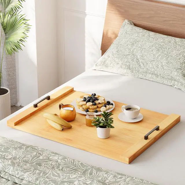 Alt view image 6 of 7 - Noodle Board Stove Kitchen Cover with Handles, Top Covers for Gas Burners and Electric Stove, Oven Decor Accessories Wood Tray for Countertop, Natural Bamboo