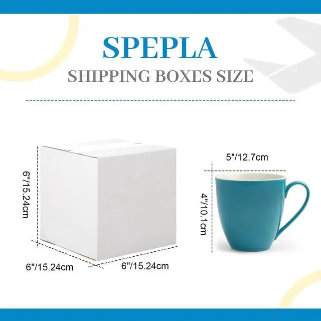 Alt view image 2 of 6 - 200 Pcs Small Shipping Boxes 6x6x6'' Corrugated Cardboard Box | Heavy Duty Small Shipping Boxes for Packaging Moving Small Business Storage, Mailing, White