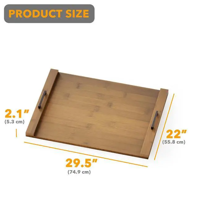Alt view image 5 of 7 - Noodle Board Stove Kitchen Cover with Handles, Top Covers for Gas Burners and Electric Stove, Oven Decor Accessories Wood Tray for Countertop, Brown Bamboo