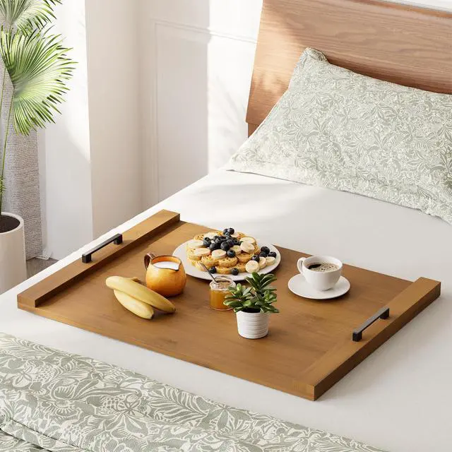 Alt view image 6 of 7 - Noodle Board Stove Kitchen Cover with Handles, Top Covers for Gas Burners and Electric Stove, Oven Decor Accessories Wood Tray for Countertop, Brown Bamboo
