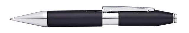 Alt view image 3 of 3 - X Refillable Gel Ink Rollerball Pen, Chrome Appointments, Includes Includes Premium Gift Box - Charcoal Black