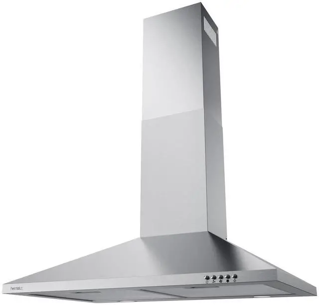 Main image of 30 Inch Wall Mount Range Hood, Stainless Steel Kitchen Vent Hoods | Ducted/Ductless Convertible, Charcoal Filter Included, Efficient Kitchen Smoke Ventilation