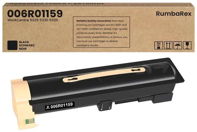 Main image of WorkCentre 5325 5330 5335 Toner Cartridge Black 1-Pack 006R01159 Toner | WorkCentre 5325/5330/5335 Black Toner Cartridge 006R01158 Replacement for Xerox WorkCentre 5325 5330 5335 Printer