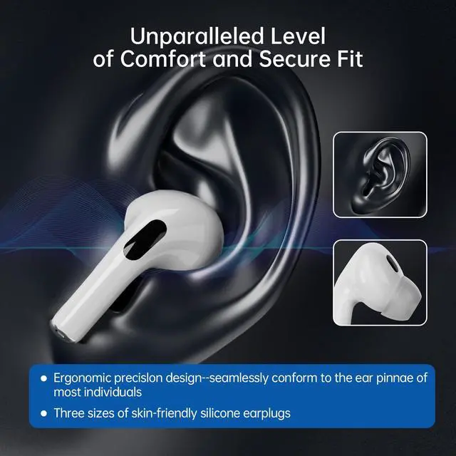 Alt view image 3 of 6 - AI Language Translator Earbuds,Translation Earbuds Real time144 Languages Bluetooth Translator Device and Accents 8 Offline Language Translation, Translation Device for Travel Business Learning