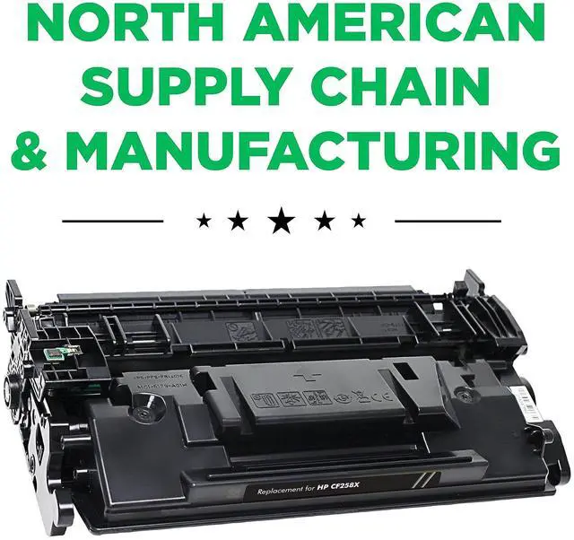 Alt view image 2 of 5 - Remanufactured High Yield Toner Cartridge Replacement for HP CF258X (HP 58X) | Black