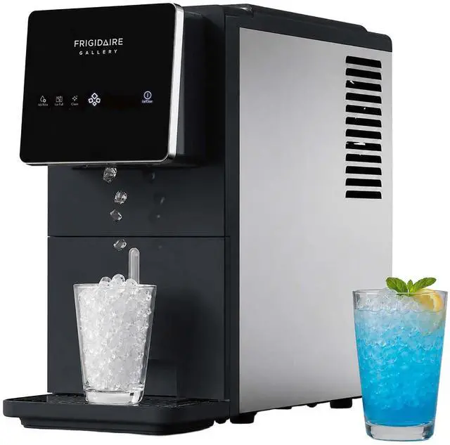 Main image of Touchscreen Nugget Ice Maker, Countertop Ice Machine, Sonic Ice Maker with 33 lbs. Capacity, Slate