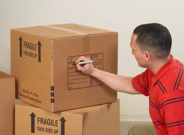 Alt view image 4 of 6 - 181824DPB Deluxe Packing Corrugated Cardboard Box 18" L x 18" W x 24" H, Kraft, for Shipping, Packing and Moving (Pack of 15)