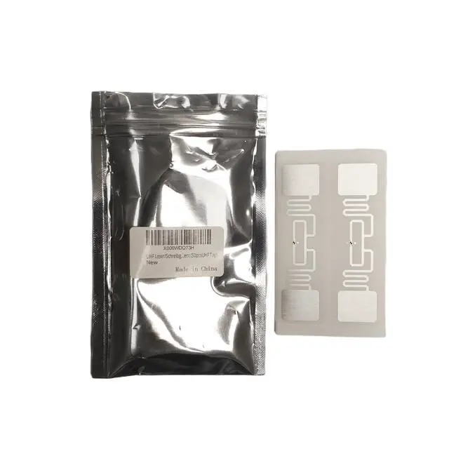 Alt view image 5 of 7 - 200 Pieces UHF Tags (Folded Pack) 73 * 23mm for Asset Tracking | Alien Higgs 3 Chip, EPC C1 Gen 2 Compliant, for Tracking Management