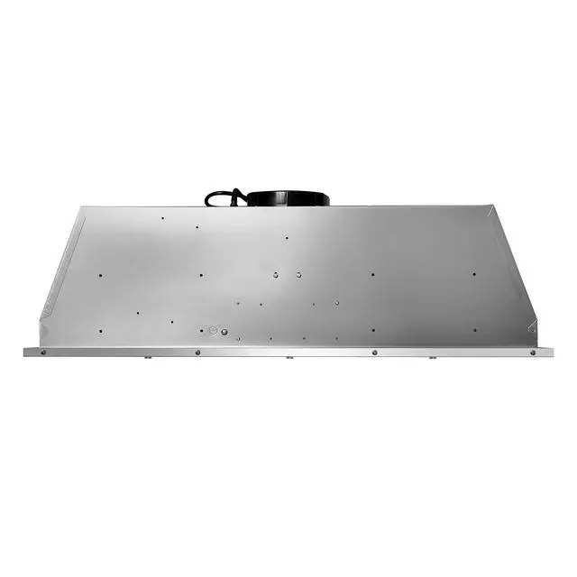 Alt view image 4 of 7 - 36 in. Lumin Collection 380 CFM Ducted Insert Range Hood, LED, Stainless | COS-36IRHP Push Button Controls, 3 Fan Speeds, Permanent Dishwasher-Safe Baffle Filters, Backdraft Damper