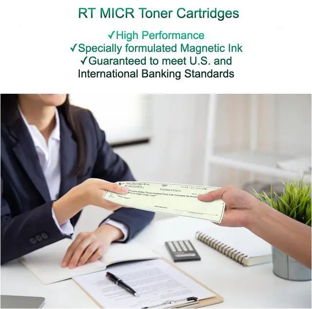 Alt view image 4 of 5 - 55X CE255X MICR Toner Compatible High Yield Replacement for HP 255X Laser Printers P3010 P3015 P3016 M521 M525 MFP Check Printer Cartridge