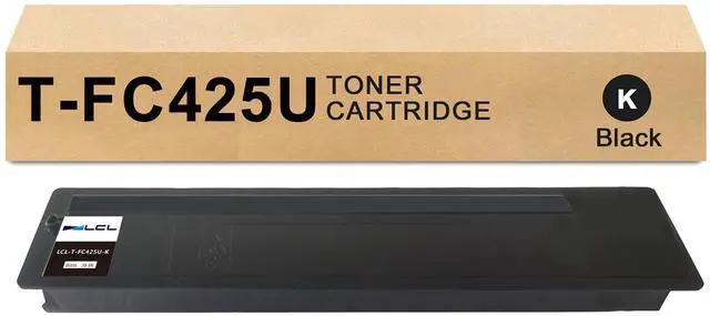 Main image of TFC425U T-FC425U Black High Capacity Toner Cartridge Replacement for Toshiba T-FC425U-K Toner for E-Studio 2520AC 2525AC 3025AC 3525AC 4525AC 5525AC 6525AC Series Printer (1-Pack)