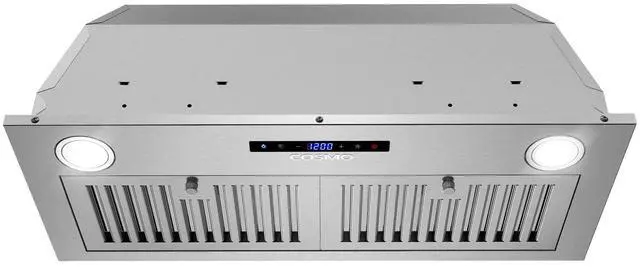 Main image of 30 in. Lumin Collection 380 CFM Ducted Insert Range Hood, LED, Stainless | COS-30IRHS Soft Touch Controls, 3 Fan Speeds, Permanent Dishwasher-Safe Baffle Filters, Backdraft Damper