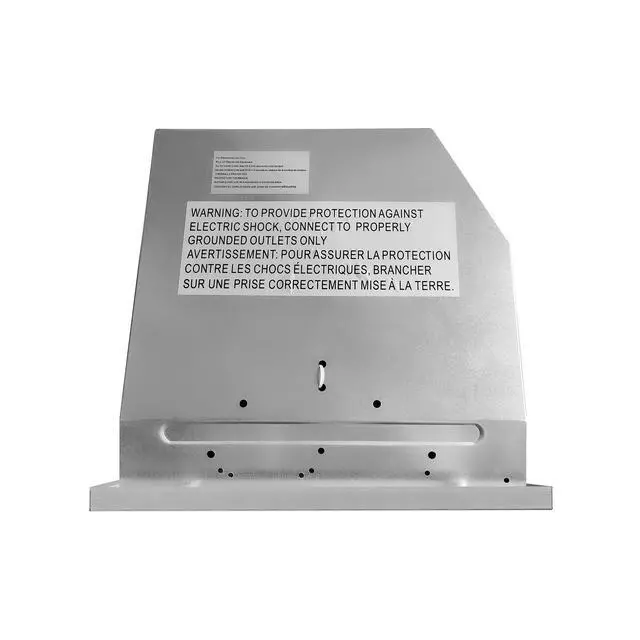 Alt view image 3 of 7 - 30 in. Lumin Collection 380 CFM Ducted Insert Range Hood, LED, Stainless | COS-30IRHS Soft Touch Controls, 3 Fan Speeds, Permanent Dishwasher-Safe Baffle Filters, Backdraft Damper