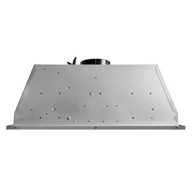 Alt view image 4 of 7 - 30 in. Lumin Collection 380 CFM Ducted Insert Range Hood, LED, Stainless | COS-30IRHS Soft Touch Controls, 3 Fan Speeds, Permanent Dishwasher-Safe Baffle Filters, Backdraft Damper