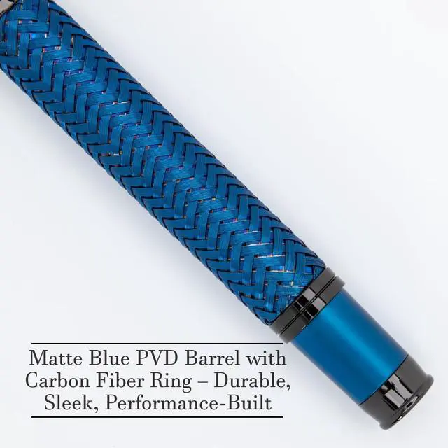 Alt view image 2 of 4 - USA Innova Formula M Blue Rollerball Pen | Luxury Writing Instrument with Schmidt 888 Refill