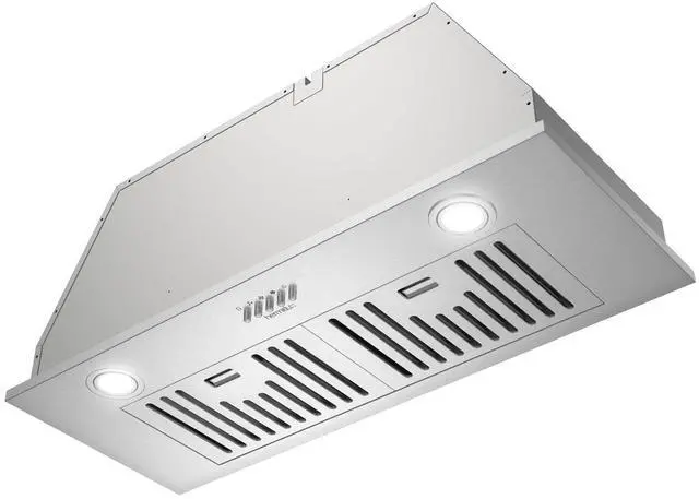Main image of 30 Built in/Insert Range Hood, 600 CFM Stainless Steel Vent Hood | 3 Speed Fan, Ducted/Ductless Convertible, Baffle Filters & Charcoal Filters, Bright LED Lights