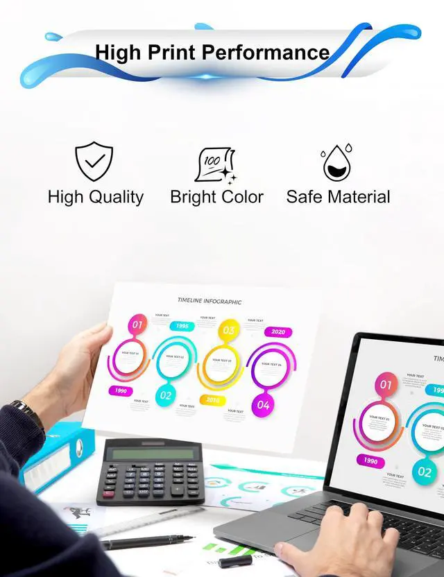 Alt view image 4 of 5 - 067 Toner Cartridges Set Replacement for Canon 067 Toner mf654cdw Toner | Compatible for imageCLASS MF654Cdw MF656Cdw MF652Cw MF653Cdw LBP633Cdw LBP632Cdw Printers Ink(4 pack)