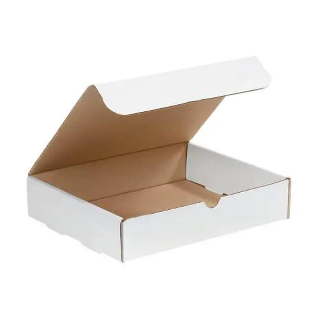 Alt view image 2 of 6 - Moving Boxes 12.125"L x 9.25"W x 2"H Small 100-Pack | Corrugated Cardboard Box for Packing, Moving and Storage