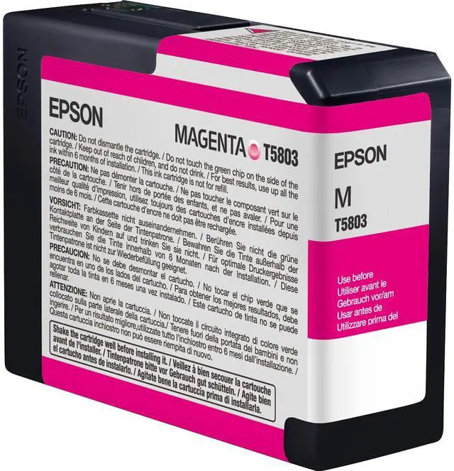 Main image of T580A UltraChrome K3 Vivid Magenta Cartridge Ink