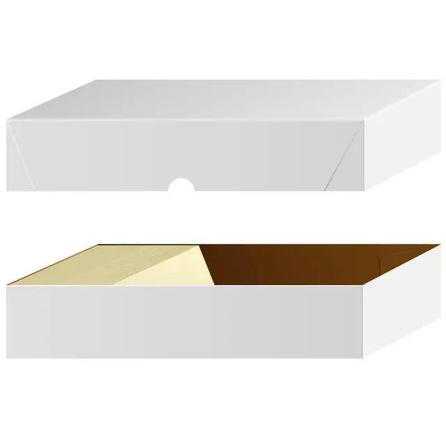 Alt view image 3 of 6 - White Business Card Folding Boxes - 25 Per Pack - (10 x 3 1/2 x 2")