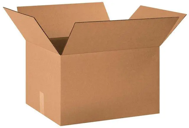 Main image of Shipping Boxes Medium 20"L x 16"W x 12"H 25-Pack - Corrugated Cardboard Box for Moving, Mailing, Packing, Packaging and Storage