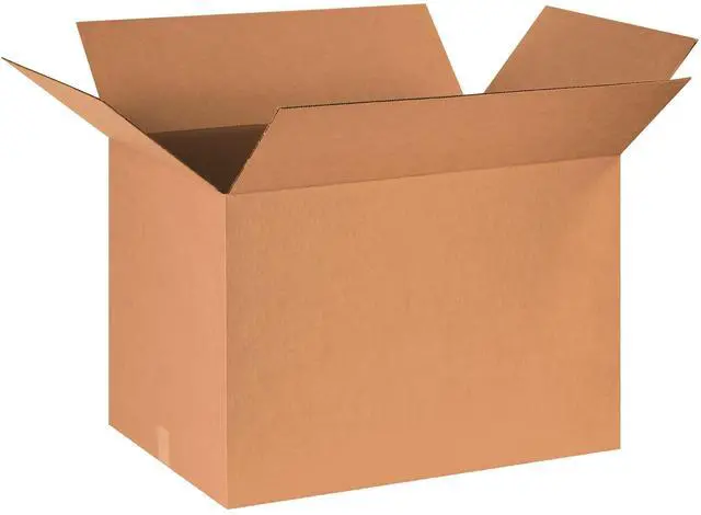 Main image of 301818 Corrugated Cardboard Box 30" L x 18" W x 18" H, Kraft, For Shipping, Packing and Moving (Pack of 10)