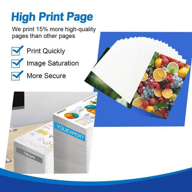 Alt view image 4 of 6 - PFI 030 Ink Cartridges 5Pack PFI-030 PFI-030MBK PFI-030BK PFI-030C PFI-030M PFI-030Y Compatible for Canon imagePROGRAF TA-20 TA-30 TM-240 TM-340 Printers 55ML (1MBK, 1B 1C, 1M, 1Y)