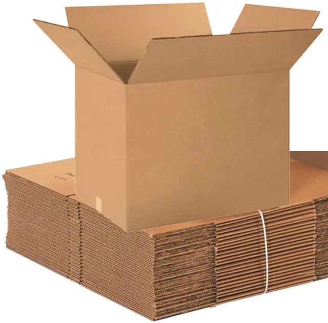 Main image of Double Wall 24" x 18" x 18" Cardboard Boxes (10-Pack) | Large Corrugated Boxes for Shipping, Packaging, Moving, Storage Box for Home or Business, Strong Wholesale Bulk Boxes