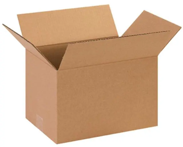 Main image of Aviditi 13 x 9 x 7 Corrugated Cardboard Boxes, Medium 13"L x 9"W x 7"H, Pack of 25 | Shipping, Packaging, Moving, Storage Box for Home or Business, Strong Wholesale Bulk Boxes
