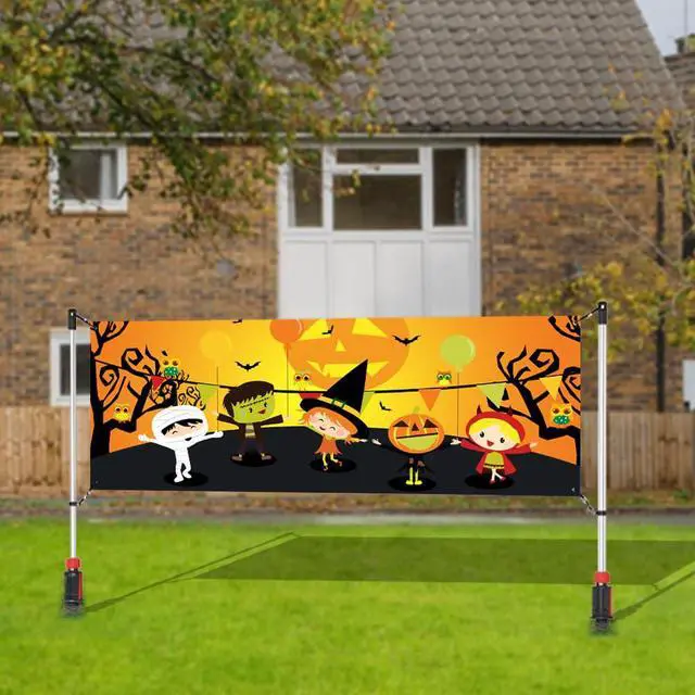Alt view image 7 of 7 - Outdoor Horizontal Banner Post Adjustable Banner Pole Holder Advertising Displays,Portable Display Poles 3x10ft for Trade Shows, Events, and Outdoor Advertising(Hardware only)