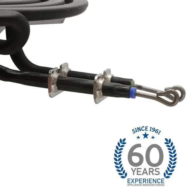 Alt view image 3 of 7 - WB30X31058 4 Turn 6" Oven Range Safety Sense Surface Heat Element 240V 1500W Sensor Replacement for GE AP6833461, 4929234, PS12702985 (Two 6")